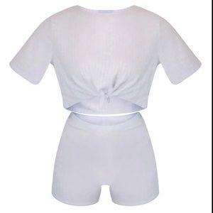 PLt two piece shorts set